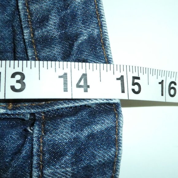 Carhartt WB013 VIO Washed Denim Dungarees Carpenter Jeans - Picture 9 of 13